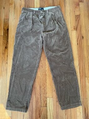 Polo by Ralph Lauren Men's Brown Corduroy Andrew Pants